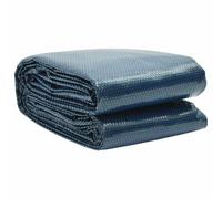 vidaXL Floating PE Solar Pool Flim 488x244 cm Black and Blue Pond Protector