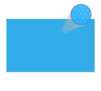 vidaXL Rectangular Pool Cover 1000x600 cm PE Blue UK HOT