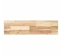 (natural, 100 x 20 x 4 cm/ 1 pcs) vidaXL Floating Shelves Wall Storage Shelf 4pcs Untreated Solid Wood Acacia