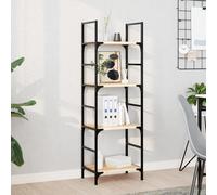 vidaXL Solid Acacia Wood Floating Shelf - Untreated, 60x30x2 cm, Ideal for Living Room, Kitchen, Bathroom, Bedroom, Study, Garage - Customizable Wooden Wall Shelf