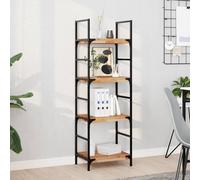 vidaXL Floating Shelf 60x30x4 cm Oil Finished Solid Wood Acacia