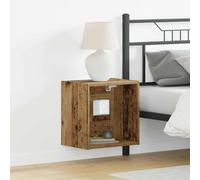 vidaXL Floating Shelf Brown 40 x 28.5 x 40 cm Engineered wood