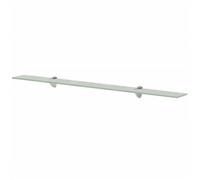 vidaXL Floating Shelf Glass 100x20 cm 8 mm UK GF0