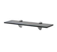 vidaXL Floating Shelf Glass 40x20cm Sheet Plate Storage Room Shelving Display