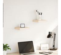 Vidaxl Floating Shelves 2 Pcs 23X23.5X4 Cm Engineered Wood