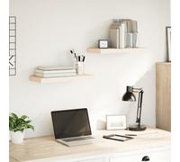 vidaXL Floating Shelves 2 pcs 50x23.5x4 cm Engineered Wood
