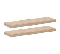 vidaXL Floating Shelves 2 pcs 80x23.5x4 cm Engineered Wood