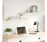 Vidaxl Floating Shelves 2 Pcs 80X23.5X4 Cm Engineered Wood