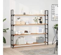 vidaXL Floating Shelves 3 pcs 140x20x2 cm Oil Finished Solid Wood Acacia