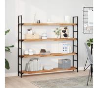 vidaXL Floating Shelves 3 pcs 140x20x4 cm Oil Finished Solid Wood Acacia