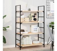 vidaXL Floating Shelves 4 pcs 100x40x2 cm Untreated Solid Wood Acacia