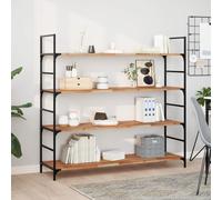 vidaXL Floating Shelves 4 pcs 160x40x2 cm Oil Finished Solid Wood Acacia