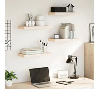 Floating Shelves Wall Shelf Display Storage Shelf Rack Engineered Wood vidaXL