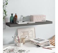 Vidaxl Floating Wall Shelf High Gloss Grey 80X23.5X3.8 Cm Mdf