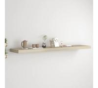 Vidaxl Floating Wall Shelf Oak 120X23.5X3.8 Cm Mdf