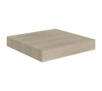 vidaXL Floating Wall Shelf Oak MDF Display Ledge Hanging CD Rack Wall Board