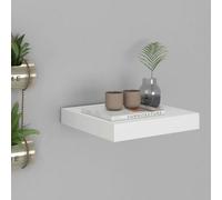 Vidaxl Floating Wall Shelf White 23X23.5X3.8 Cm Mdf