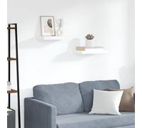 Floating Wall Shelves Bookcase Storage Rack Display Hanging Shelf MDF vidaXL