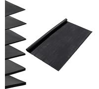 vidaXL Floor Mat Anti-Slip Hardwearing Garage Office Home Door Entrance Carpet Plate Tile Sheet Rug Flooring Protector Rubber 1.2x5m 1mm Smooth