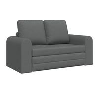 vidaXL Floor Sofa Bed 2-in-1 Dark Grey 148 x 71 x 83 cm Fabric