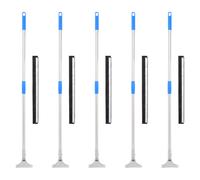 vidaXL Floor Squeegees 5 pcs 55x119.5 cm Steel and Rubber