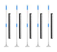 vidaXL Floor Squeegees 5 pcs 75x119.5 cm Steel and Rubber