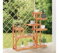 vidaXL Flower Stand 110x25x111 cm Solid Wood Fir UK NEW