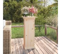 vidaXL Flower Stand 40x40x90 cm Solid Wood Pine