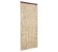 vidaXL Fly Curtain Door Curtain Fly Screen Curtain Beige 100x230 cm Chenille
