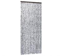 vidaXL Fly Curtain Brown and Beige 100x200 cm Chenille