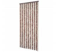 Fly Curtain Door Curtain Fly Screen Fly Blind Insect Curtain Chenille vidaXL