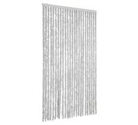 vidaXL Fly Curtain Grey 100x200 cm Chenille