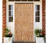 Fly Curtain Door Curtain Fly Screen Fly Blind Insect Curtain Chenille vidaXL