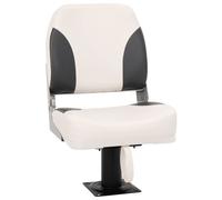 vidaXL Foldable Boat Seat 1 Set Low Backrest with Fixing Strap