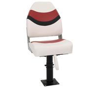 vidaXL Foldable Boat Seat Set 2 Piece Canoe Seat Kayak Seat High Backrest