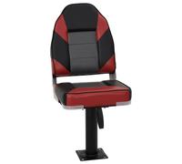 vidaXL Foldable Boat Seat Set 2 Piece Canoe Seat Kayak Seat High Backrest