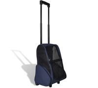 vidaXL Foldable Multipurpose Pet Trolley - Lightweight, Portable, Beige - Ideal