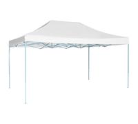 vidaXL Foldable Party Tent 3x45m White Garden Pavilion Canopy Shelter Camp