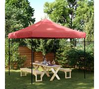 vidaXL Foldable Party Tent Pop-Up Burgundy 292x292x315 cm