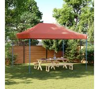 vidaXL Foldable Party Tent Pop-Up Terracotta 440x292x315 cm