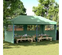 Foldable Tent Pop-Up with 4 Side Walls Outdoor Party Tent Garden Gazebo vidaXL