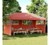 Foldable Tent Pop-Up with 4 Side Walls Outdoor Party Tent Garden Gazebo vidaXL