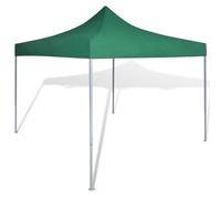 vidaXL Foldable Tent 3x3m Green Outdoor Garden Marquee Gazebo Canopy Pavilion