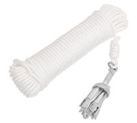 vidaXL Folding Anchor with Rope Silver 0.7 kg Malleable Iron, Silver