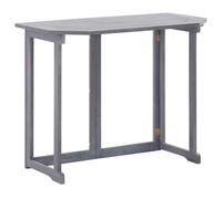 vidaXL Solid Acacia Wood Folding Balcony Bistro Side Outdoor Garden Table