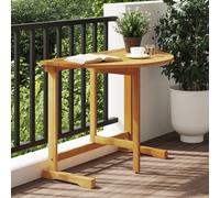 vidaXL Folding Balcony Table 90x60x72 cm Solid Wood Acacia