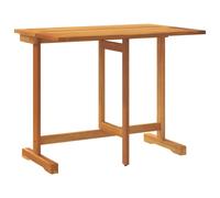 vidaXL Folding Balcony Table Outdoor Table Dining Table Solid Wood Acacia