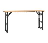 vidaXL Folding Beer Table, Outdoor Table, Patio Furniture Terrace Folding Garden
