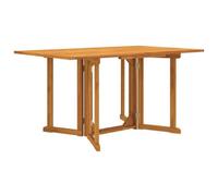 Vidaxl Folding Butterfly Garden Table 150X90X75 Cm Solid Wood Teak