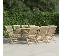 Folding Garden Chairs Outdoor Chair Wooden Chair Grey Solid Wood Teak vidaXL